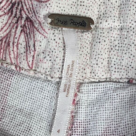 Free People Dusty Rose Woven Cutoff Shorts Sz 4 - Picture 6 of 10